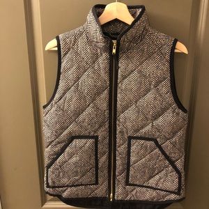 J. Crew Excursion Quilted Down Vest
